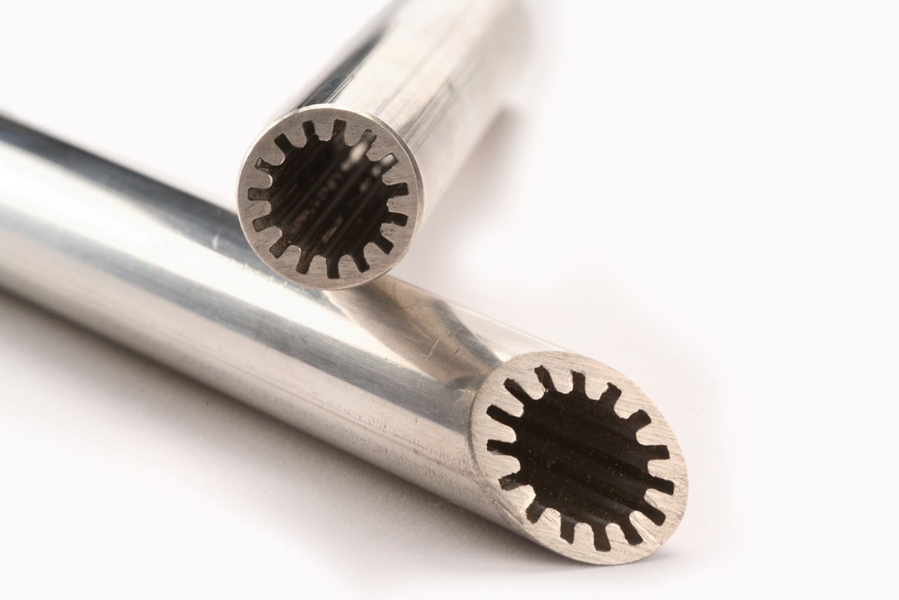 Eaton axially grooved heat pipes