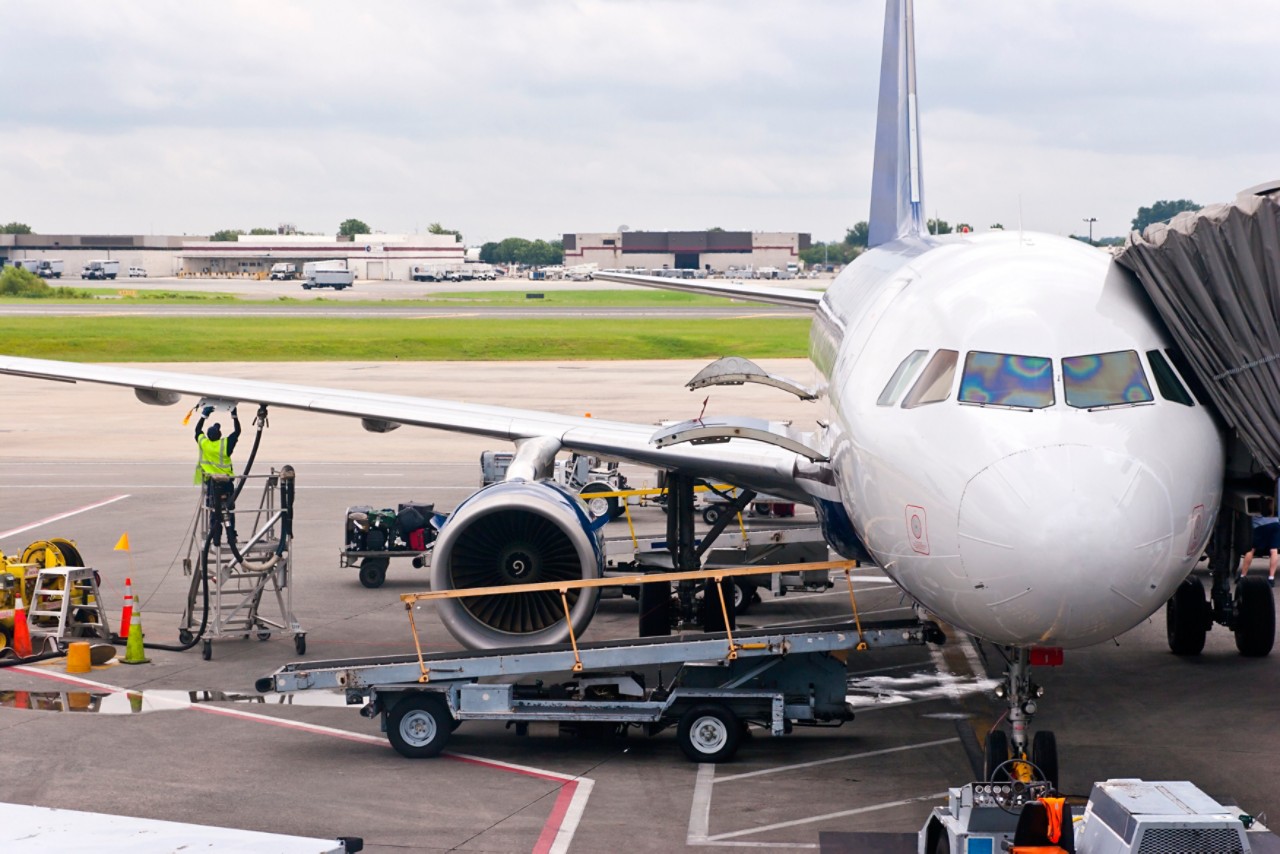 Airplane at the Gate