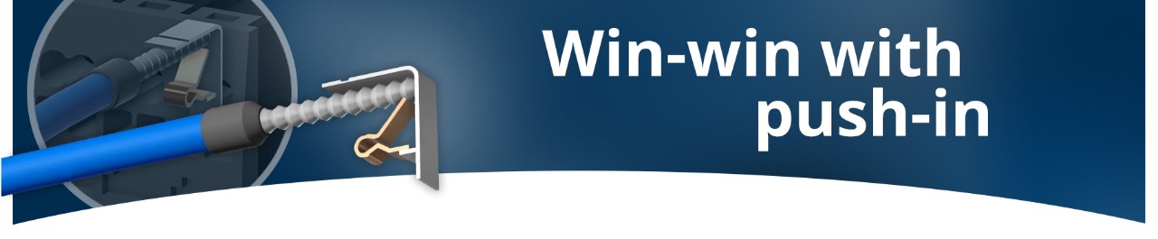 win-win with push-in technology banner