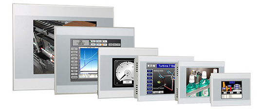 HMI in a range of screen sizes