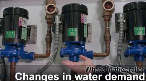 What's in the Trailer: Industrial control for pump sytems - water demand
