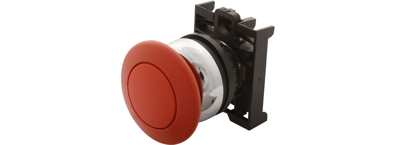 mushroom style pushbutton