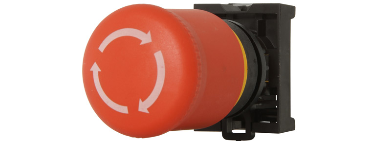twist to release style pushbutton