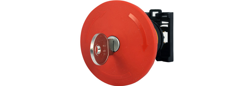 key release style pushbutton