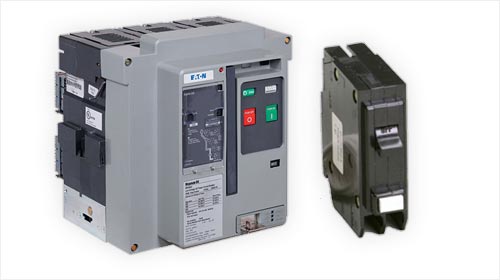 breakers with electronmechanical trip units